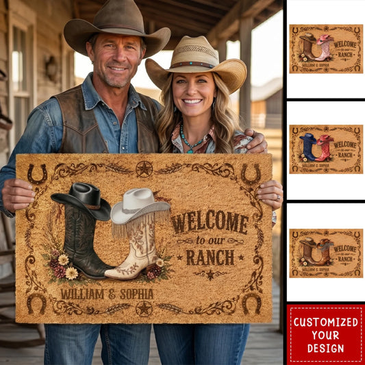 Welcome To Our Ranch - Personalized Western Outfit_
