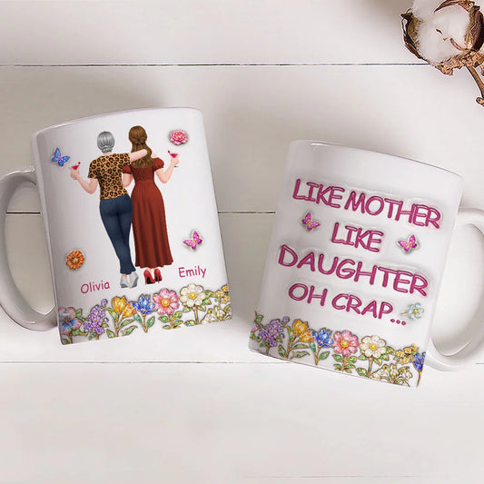 Custom 3D Effect Mug-Personalized Like You Like Me