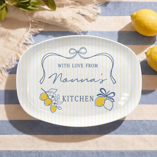 Custom Platter- Personalized,Gift For Family, Grandma Plate