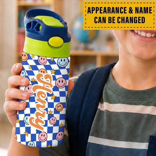 Custom Kids Insulated Water Bottle - Personalized Back To School Gifts For Kids - You Can Do Amazing Things
