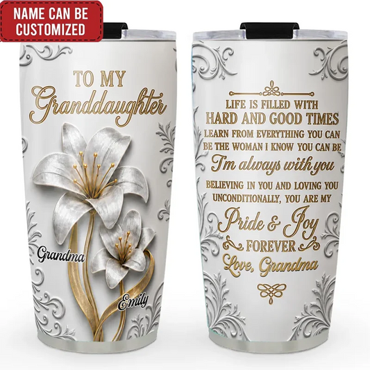 Learn From Everything You Can - Personalized 3D Effect Tumbler